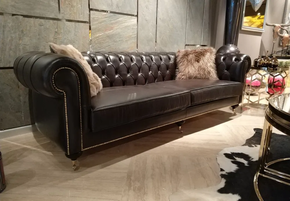 hakiki deri chester kanepe modeli
